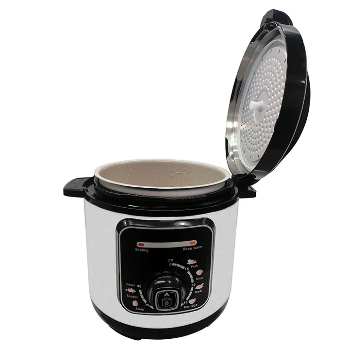 6 Liters Electric Non Stick Pressure Multi Cooker Kitchen Appliance Stainless Steel Pressure Cooker