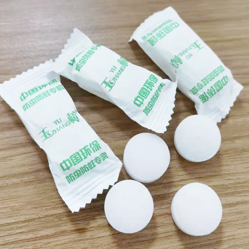 Camphor Manufacturer Premium Quality  natural Refined  96% Pure  OEM Camphor Pill   In Bags anti-mildew for wardrobe