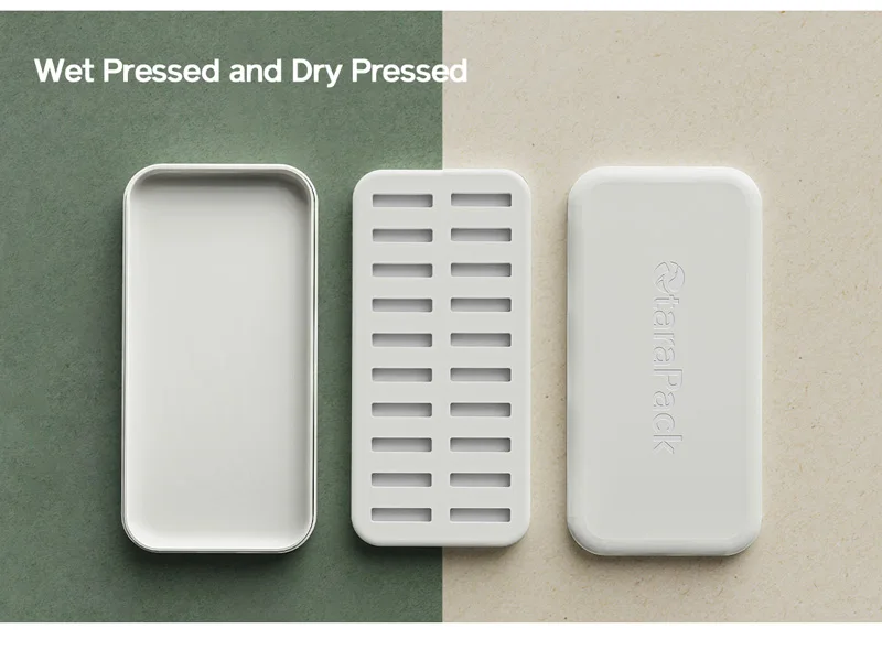 Custom Color 6cm 8cm 12cm Solid Perfume Packaging Sugar Cane Bamboo Fiber Disposable Packed Paper Box