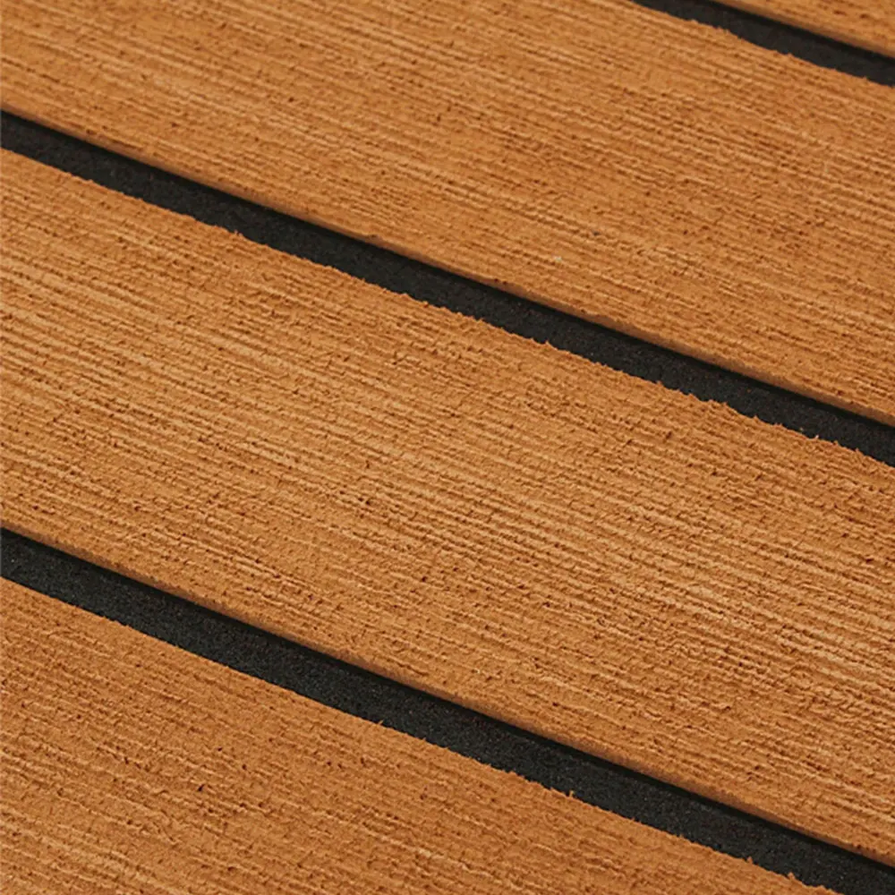 High Quality Durable 3M Glue EVA Teak Decking Sheet Marine Boat Flooring Carpet for Waterproof Bolsters