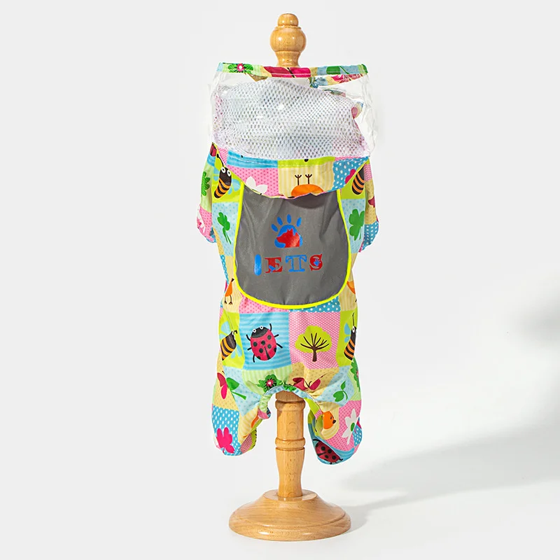 Factory Wholesale Four-Legged All-Inclusive Dog Clothes Waterproof Raincoat For Pet Dog