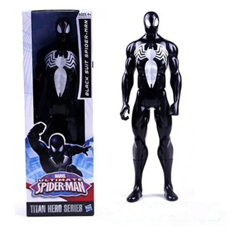 Movable 12 Inch Custom superhero Marvel Figure Spiderman Ironman Thor Venomes panther Action Figure Model Toy PVC Gift for Kid