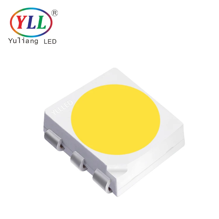 Yuliang AEC-Q102 3434 PLCC6 single color Cool White smd led for license plate light car light daytime running light