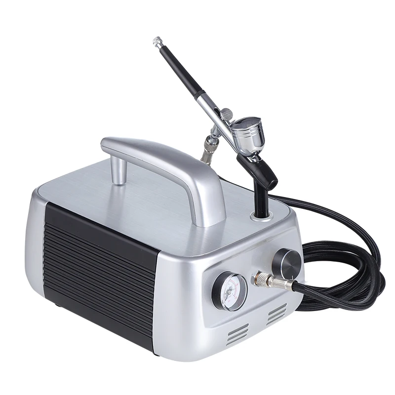 Wholesale nail art painting make up airbrush compressor machine for cake decorating nails manicure