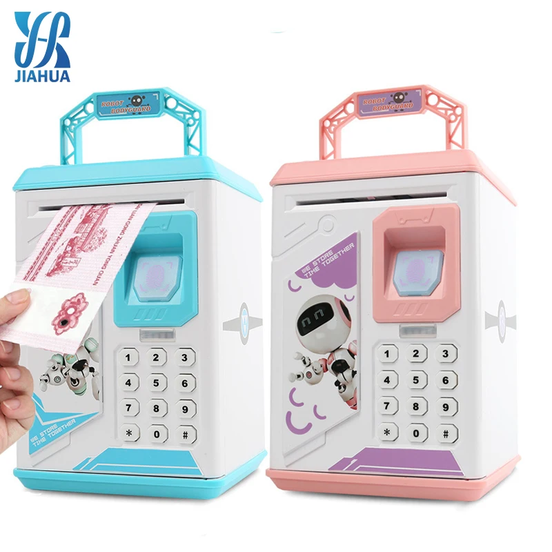 2022 New piggy bank toy Cool Piggy Bank kid gift Authentic ATM electronic Money