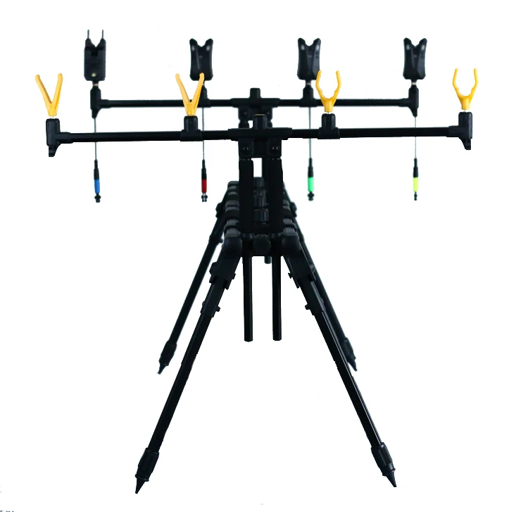 Adjustable Retractable Carp Fishing Rod Pod Stand Holder