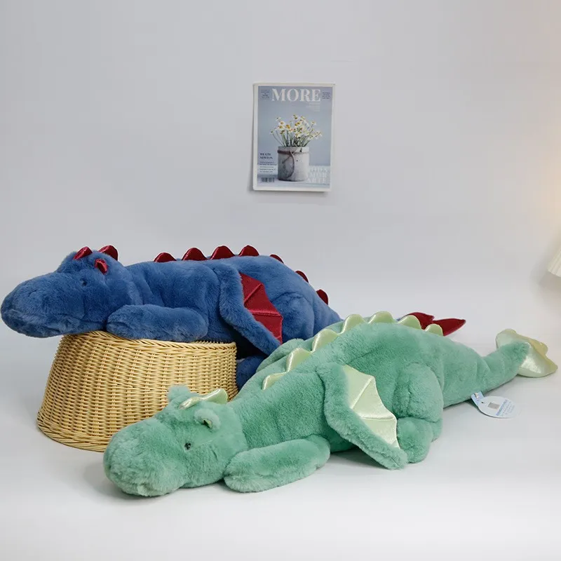 Set toot Toot Tummy tummy small flying dragon plush toy cute dinosaur figure scissors machine doll gift toys for children