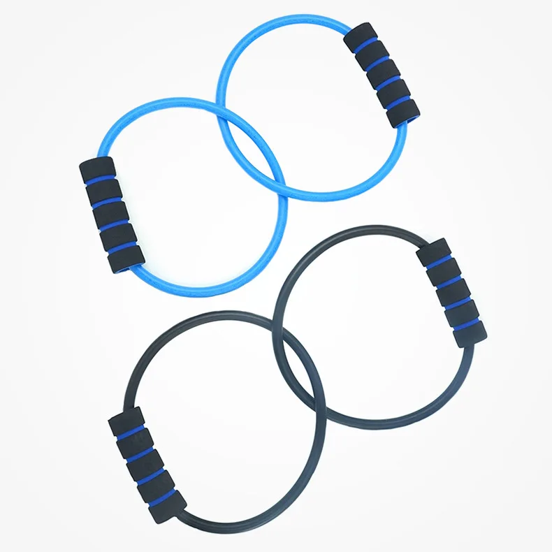 Double O-shaped pull rope yoga fitness strength training pull rope chest expander fitness training