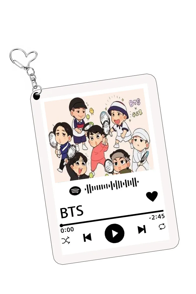 Bangtan Boys Новинка Kpop брелки с мультяшным принтом J-hope Jung Kook Suga V Rm Jimin Jin