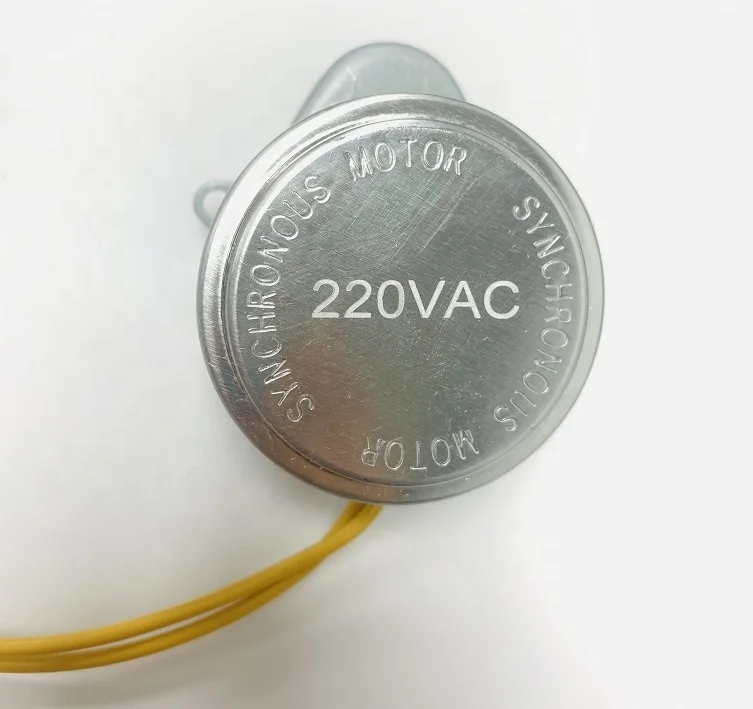 AC Geared motor noiseless low speed Hysteresis synchronous motors Air valve actuator Motor IE4