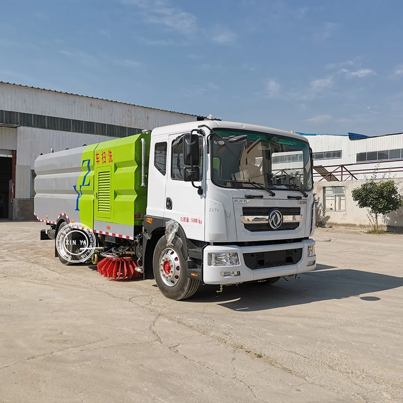 Bottom Price DONGFENG 4x2 Highway Street Sweeping Truck Vacuum Road Sweeper for Sale