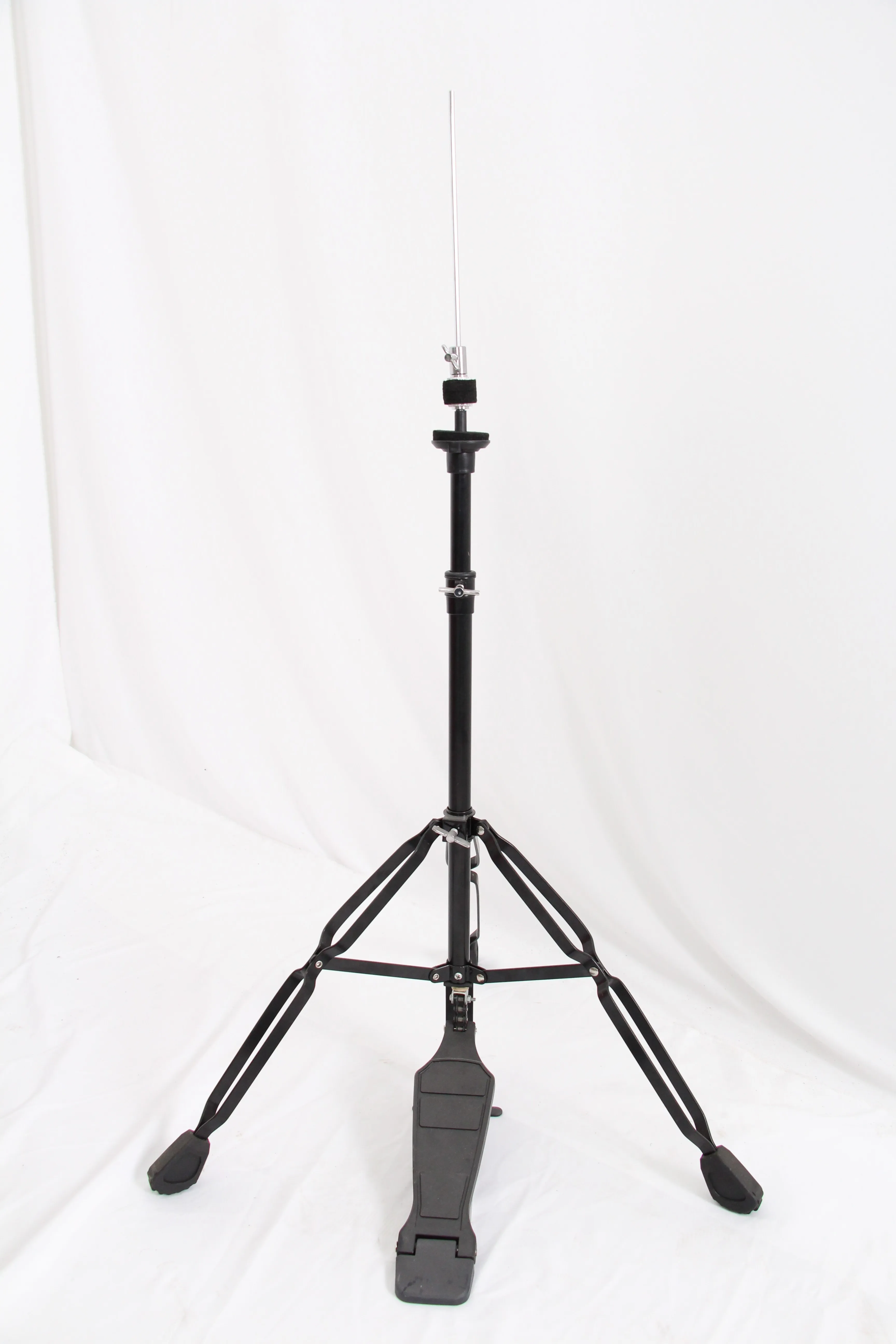 Metal Drum Stand Full Floor Stainless Steel hi hat stand Triangle Bracket Adjustable Folder Percussion Instrument Accessory