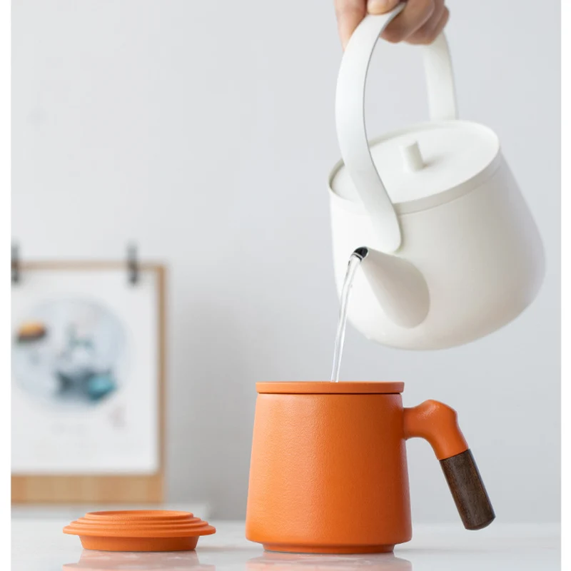 Ceramic mug notebook set anniversary corporate business gifts business corporate custom giveaways with logo 5 piece gifts sets