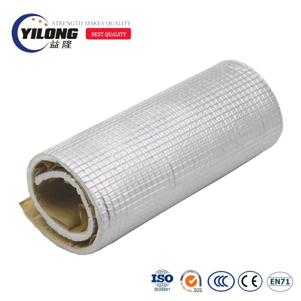 fire resistant chemical corss link foil xpe foam self-adhesive