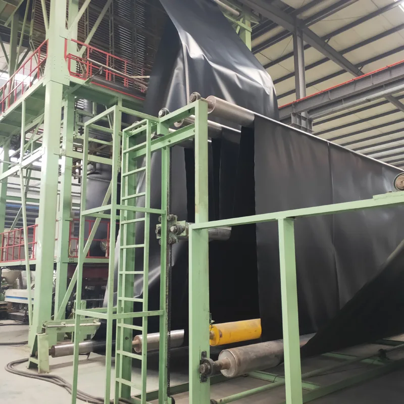 Geomembrane Sheet Hdpe Pond Liner 0.8 mm Black Plastic Artificial Lake tank Dam Swim Pool Fish Farm