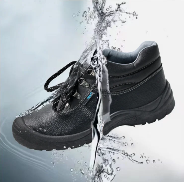 Vaultex Classic Water Proof Anti Slip Work Shoes Iron Toe Mid Top Waterproof Safety Boots Construction Men Work Shoe