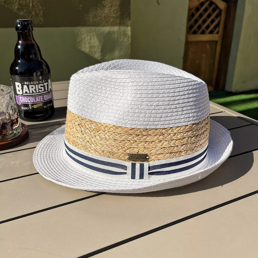 Summer white short eaves rolled edge straw hat women sunshade sunscreen sun hat seaside beach hat