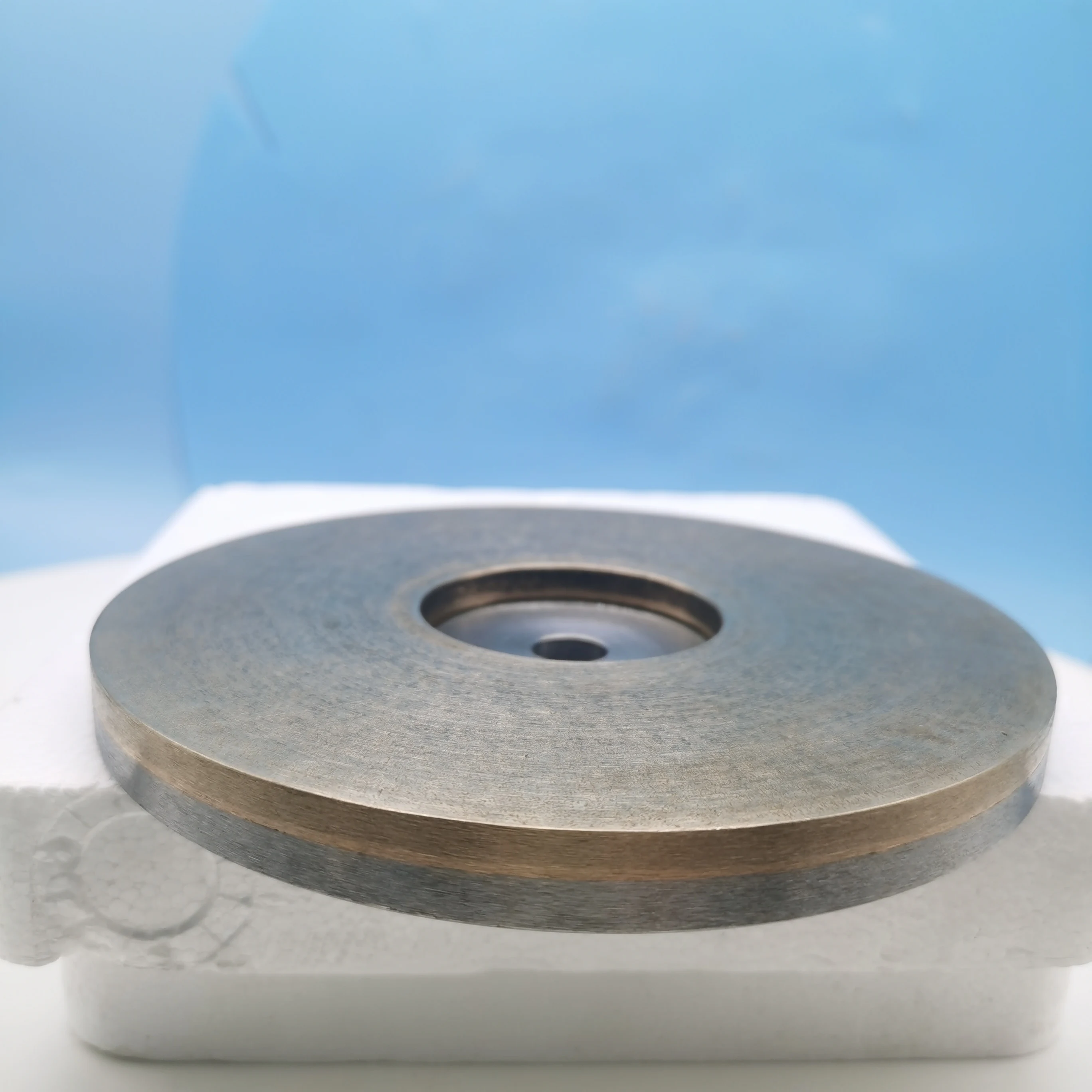 factory wholesale price 200mm Bronze diamond glass sintered grinding lapping disc for polishing glass gemstone