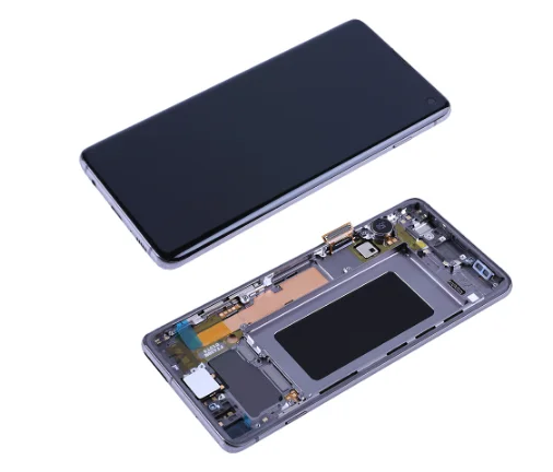 Lcd assembly Touch Screen Screen with Frame for Samsung Galaxy S10 G973 S10 Plus G975F/DS Lcd Display Touch Screen assembly