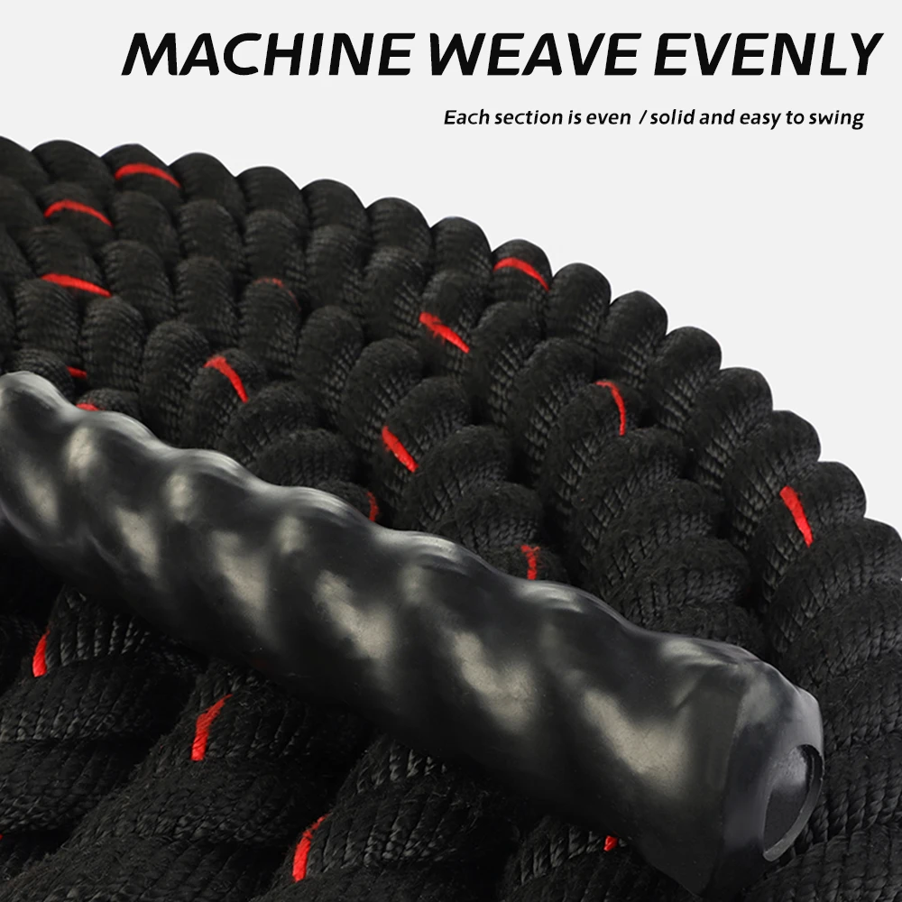 Custom Length Battle Rope For Strength Training Fitness Battle Rope Gym Use Battle Rope Training For Arm Strength