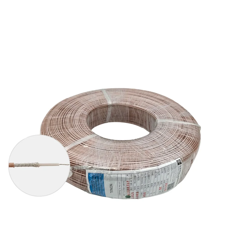 RG 178 30AWG single core  FEP insulation Power Coaxial Cable  extension cable electrical wire for CCTV  system