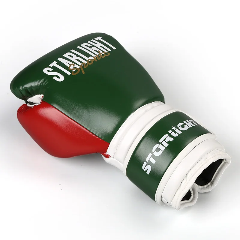 Wholesale Custom Logo PU Leather Training Gants De Boxe Boxing Gloves