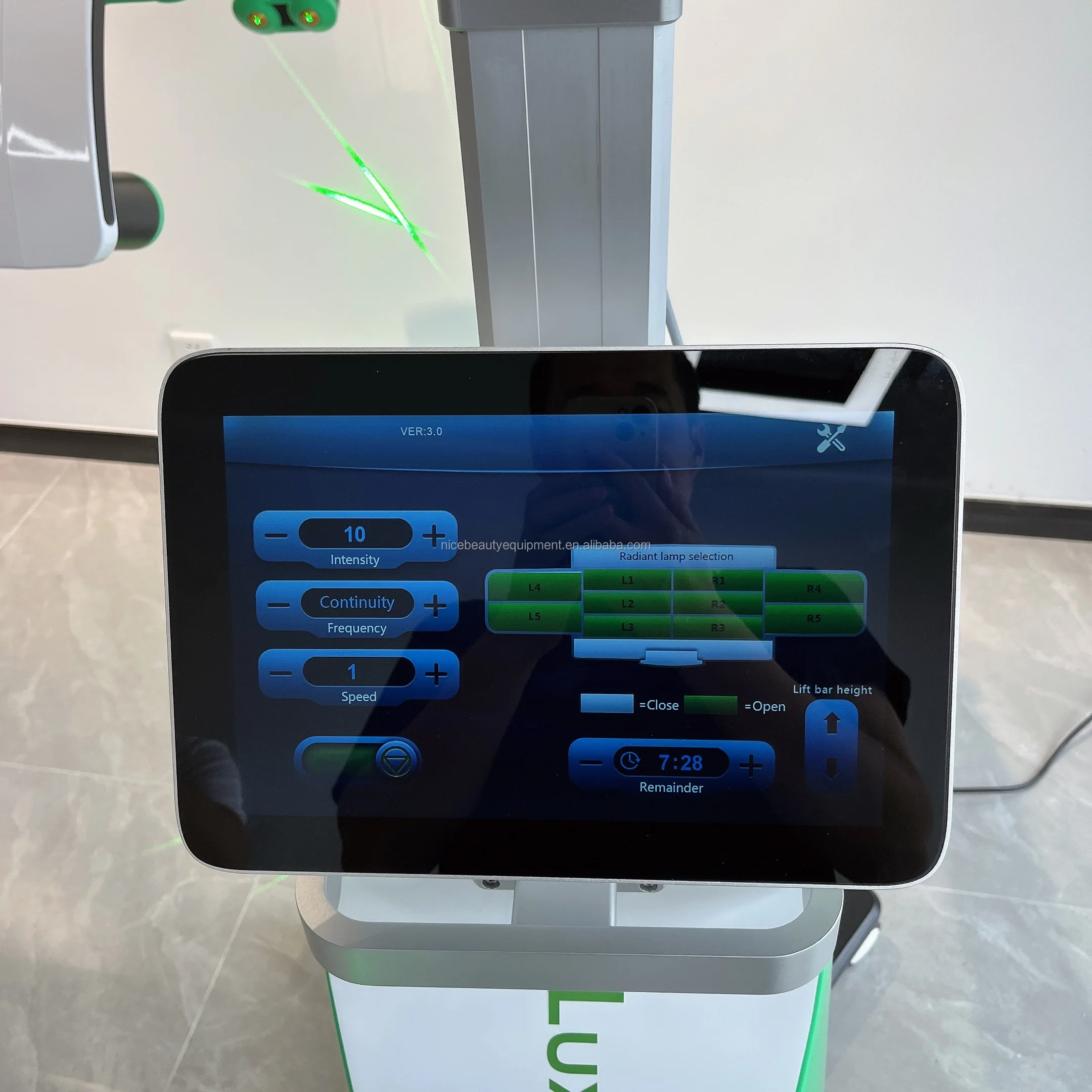 Green Laser luxmaster slim for fat loss Body circumference reduction