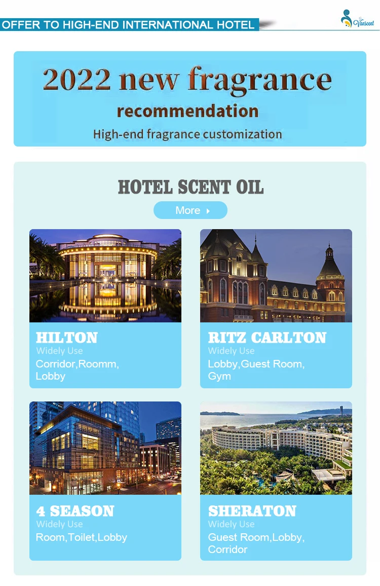 Hilton Hotel Diffuser Oil Fragrance Device Perfume Fragrance Burning Oil