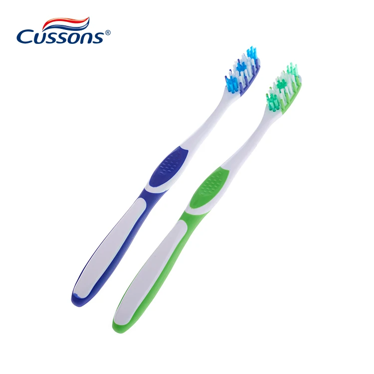 High Quality Surround Bristles Gum Massage Adult Soft Toothbrush with Tongue and Cheek Cleaner