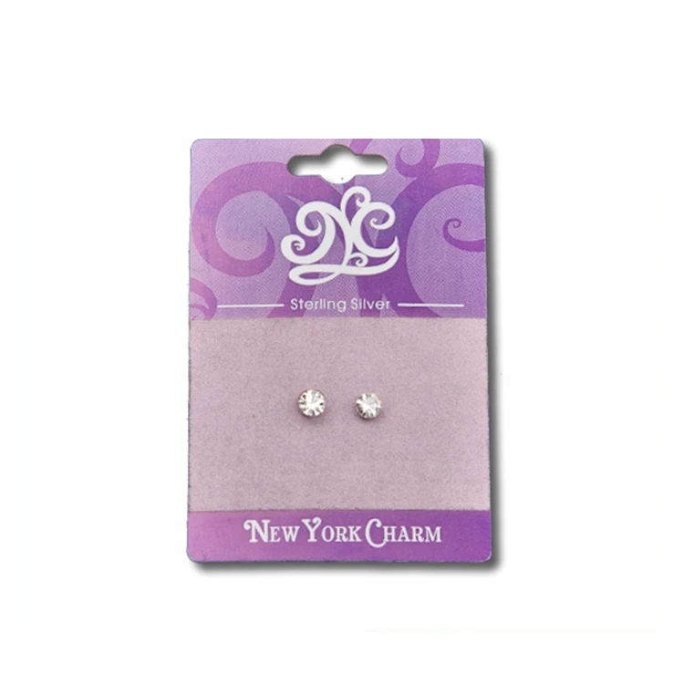 Fashionable New Style Earrings Packaging  Jewelry Tag Necklace Tag With Customized Own Logo