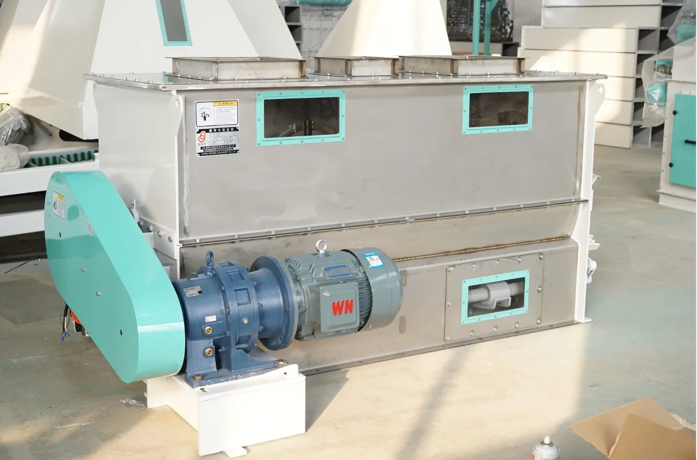 SLHY Series Single Shaft Ribbon Mixer Machine