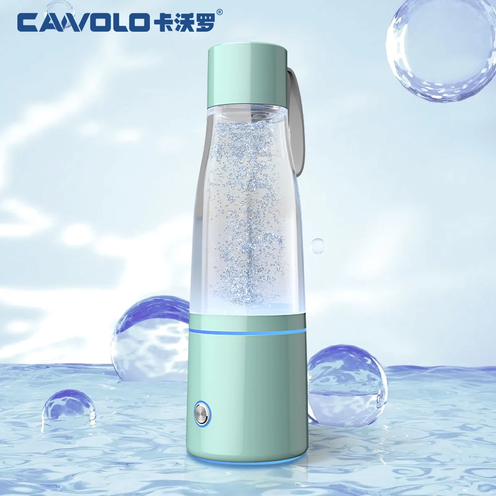 New Portable Hydrogen Water Bottle Hydrogen Water Generator with SPE/PEM Technology 5000PPB Pure Hydrogen Rich Concentration