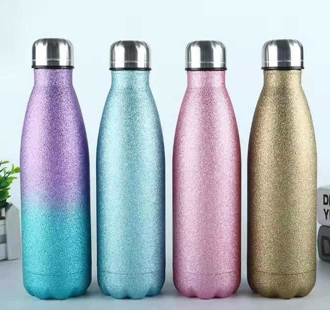 Custom design 500ML Isotherme Bouteille Inox Double Wall Insulated Thermos Vacuum Flasks Bottles