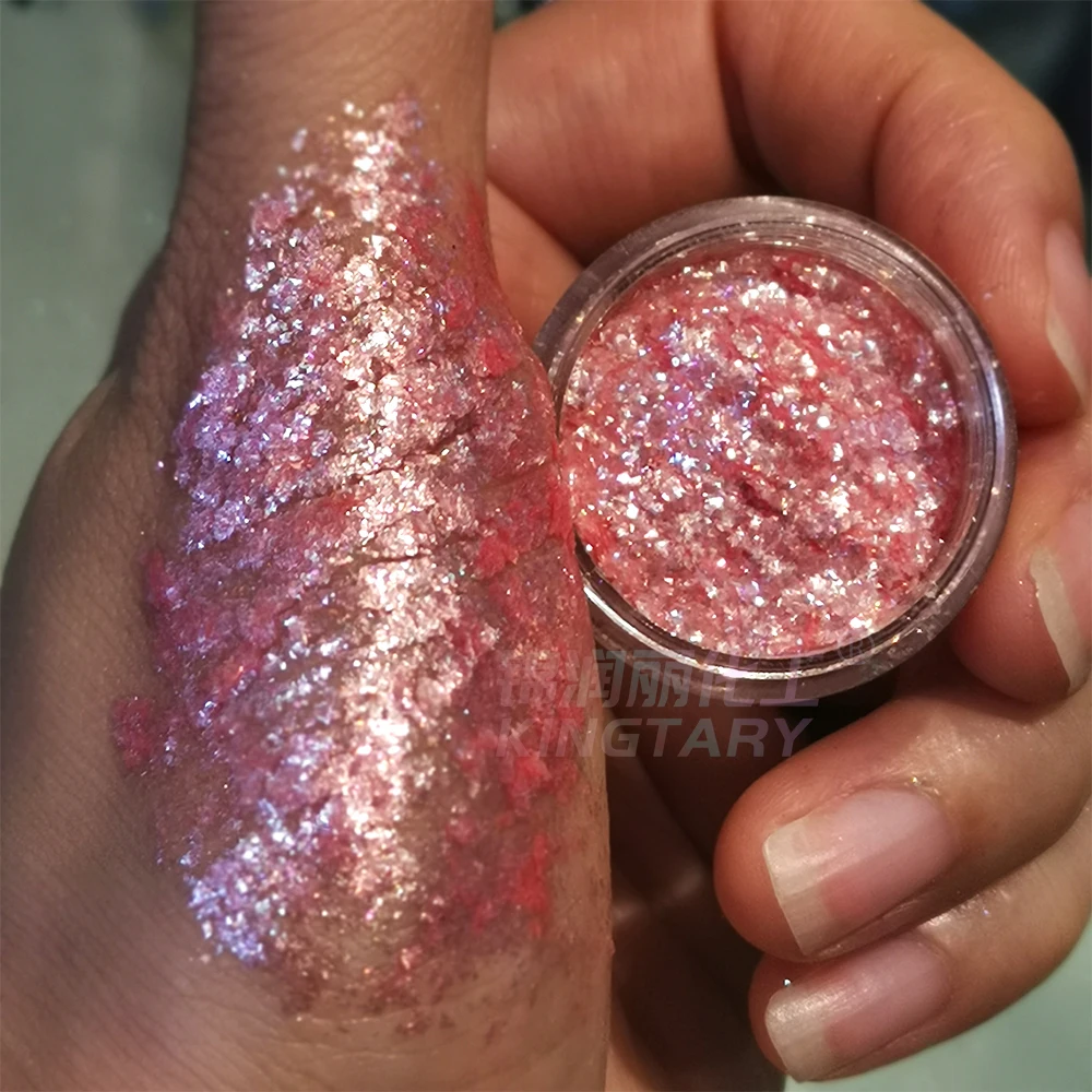 super pigment duo chrome chameleon sparkle pearl flakes