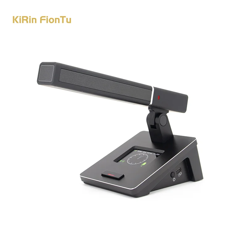 New high-sensitivity smart wireless microphone set square pole