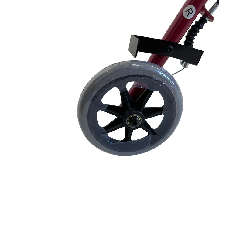 Aluminum Frame Assisted walking wheelchair Adult Disability Walker With Seat Labor saving Rollator with Basket