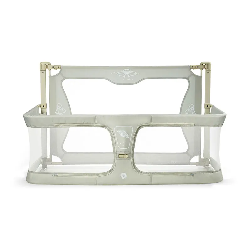 Kids Portable Bed Guard Rail, Baby Room Furniture Portable Baby Cot, Modern Fold Down Bed Rail Bumper/