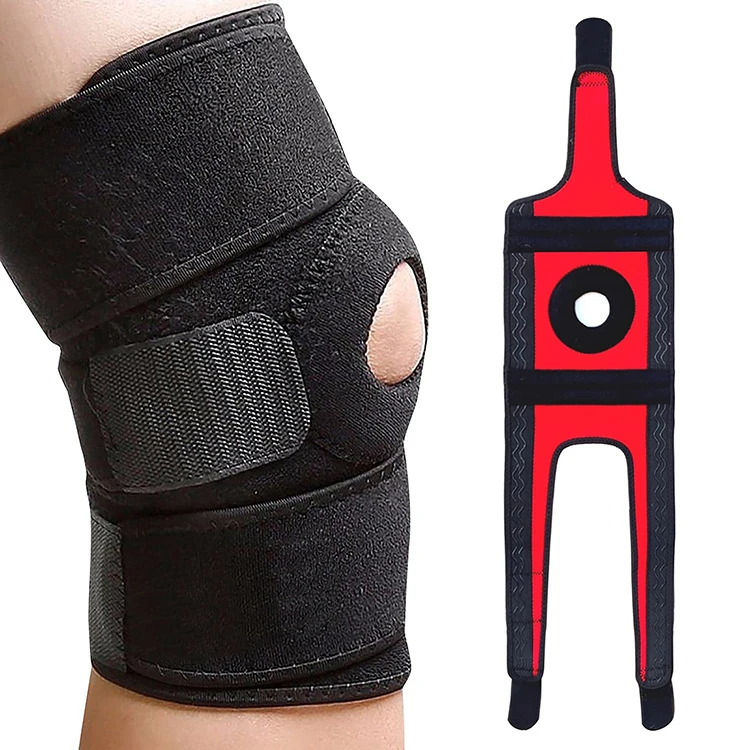 Factory Supplying Nylon Avoid Injuries Soft Warm Knee Brace Pads Support Outdoor