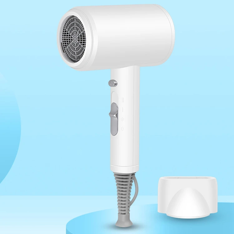 Ionic 2 Speed Strong Wind Household Hair Blow Dryer 1200W Compact Portable Hairdryer Professional  for Travel,Home