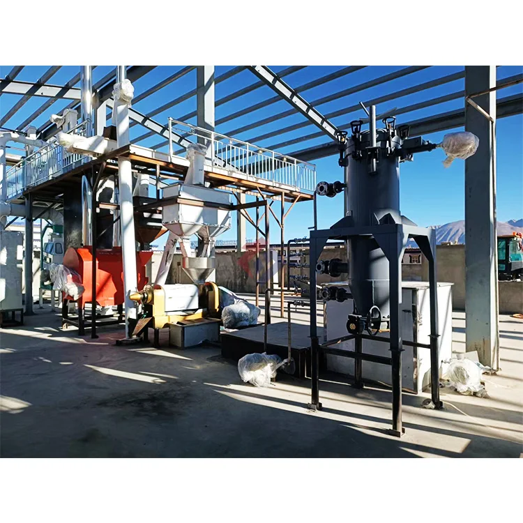 Canola rapeseed cooking oil refining machine equipment plant production line price