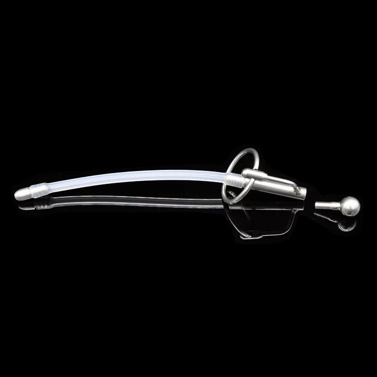 Extra long silicone urethral dilation plug urethral sounding stimulator rod sex toys for men