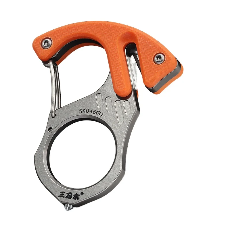 SANRENMU SK045/SK046 survival gadgets key self defense multitool EDC Outdoor Camping Survival Car Rescue Glass Breaker tool