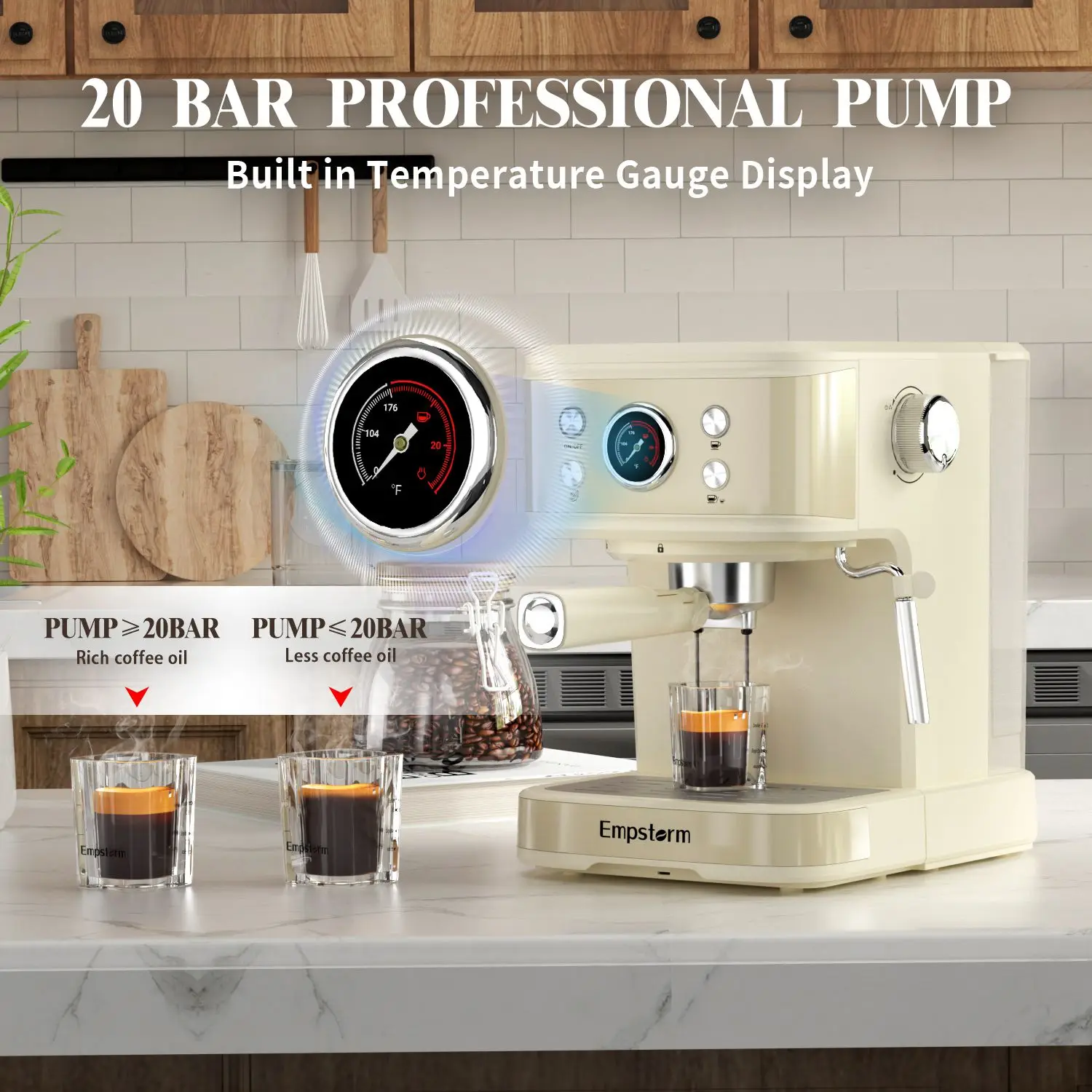 Empstorm new style design professional electric capsule and Espresso coffee maker machine servers with small portable manual