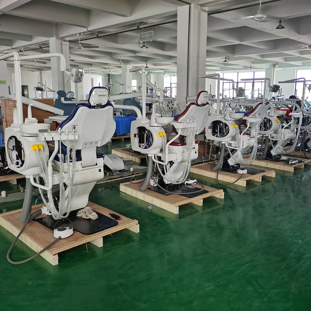 AliGan dental chair portable for dentist unit cheap price equipments set of unidad silla fauteuil dentaire sillon