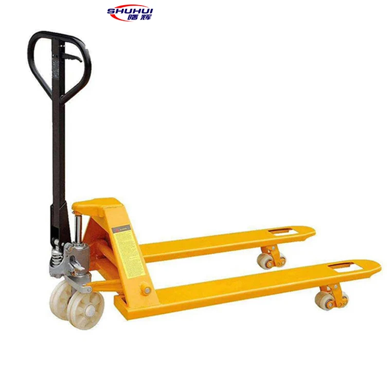 Hand Pallet Truck Manufacturers SHUHUI Cheap Price 2 Ton 3 Ton Hand Pallet Truck Manual Hydraulic Jack Trolley