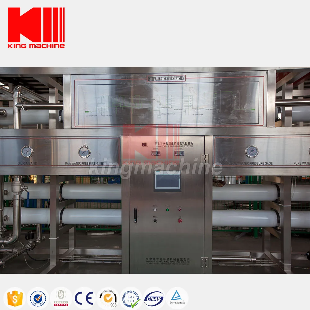 CE ISO certified SUS304/316 full set industrial water treatment equipment