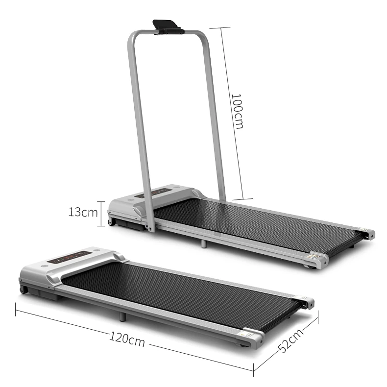 Домашняя офисная небольшая беговая дорожка, тонкая скошенная беговая дорожка, электрическая беговая дорожка