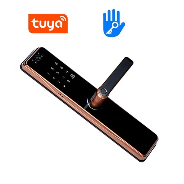 Pakistan 25mm Small  TUYA APP cerradura inteligente digital biometric smart lock with TTLOCK Blue tooth