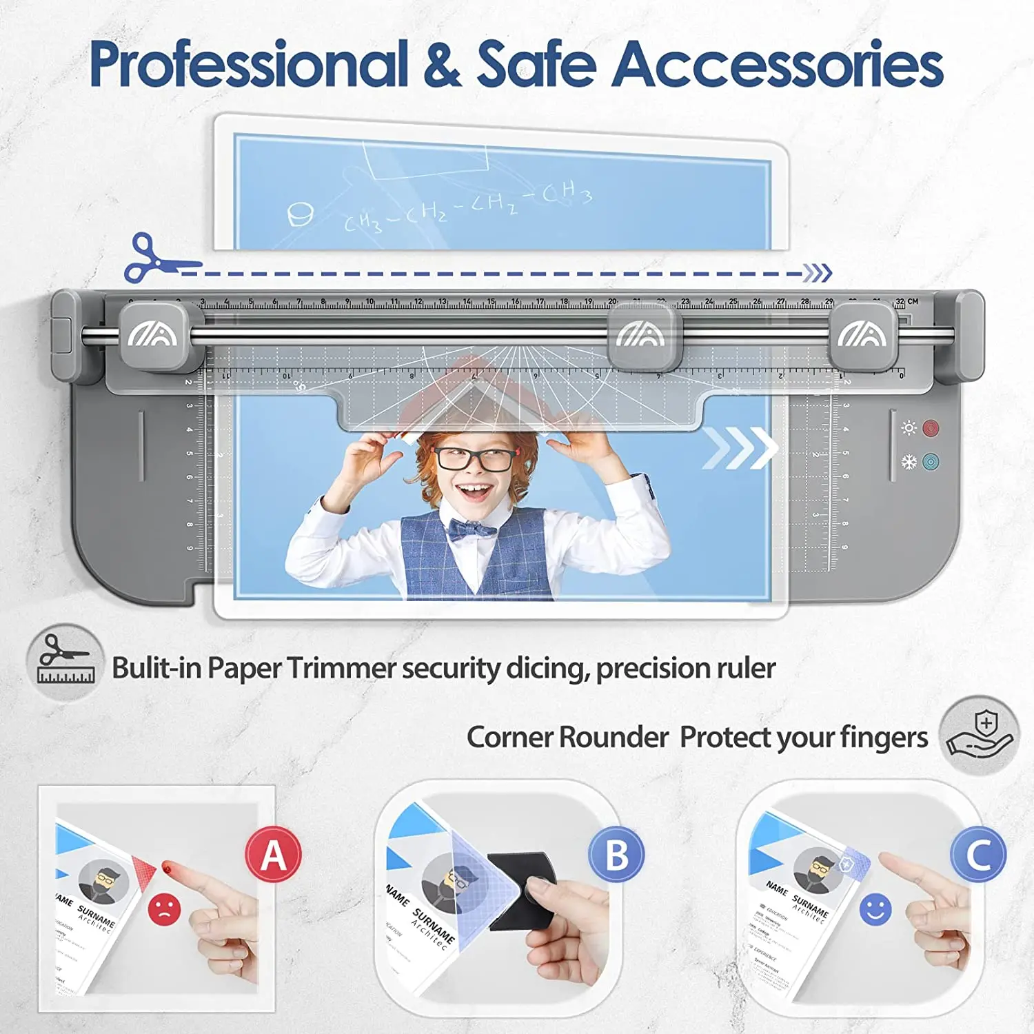 Wholesale Price A4 Cold and Hot Press Photo Card Laminating Double Sided Lamination Machine with Cutter