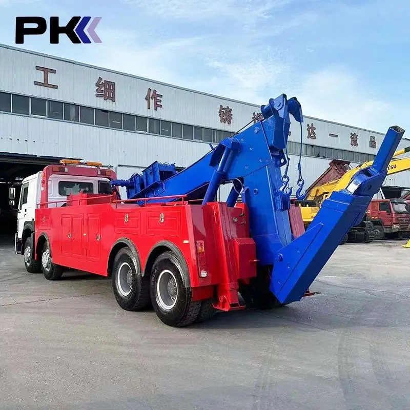 Sinotruk 6x4 20T 25 ton 340Hp wrecker towing truck For Sale